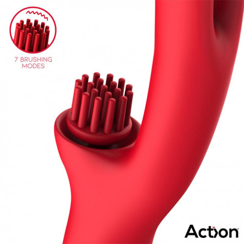 VIBRADOR CON 4 MOTORES Y MOVIMIENTOS...