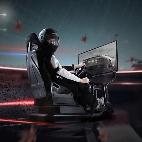 RACING SIMULATOR COCKPIT SEAT PRO R3...