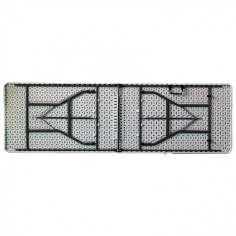 MESA DE RESINA PLEGABLE 240X74X74CM...