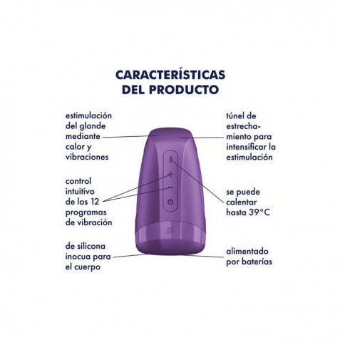MASTURBADOR MASCULINO MEN HEAT...