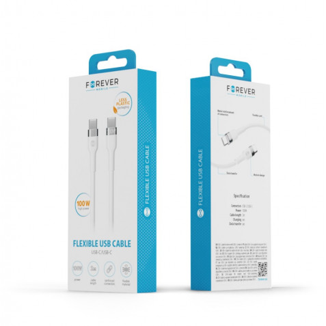 CABLE FLEXIBLE TIPO C A TIPO C 2M...