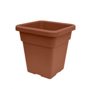 MACETA CUADRADA 38CM TERRACOTA ARTPLAST