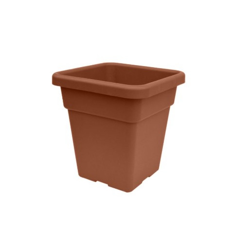 MACETA CUADRADA 38CM TERRACOTA ARTPLAST