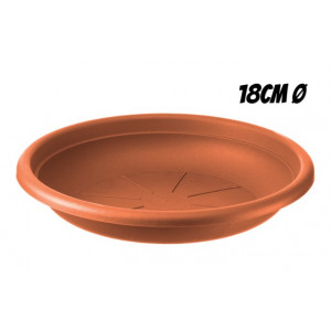 PLATO PARA MACETA 18CM TERRACOTA...