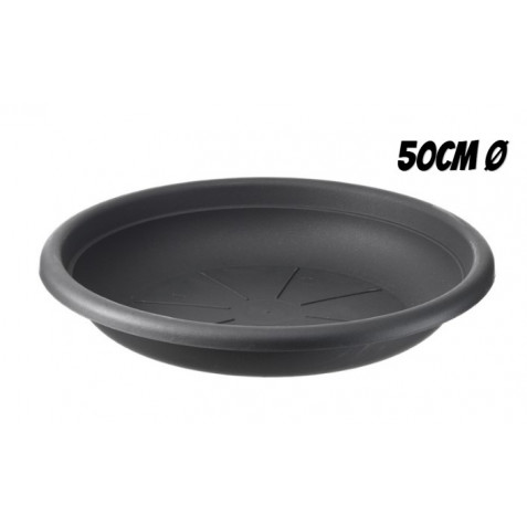 PLATO PARA MACETA 50CM ANTRACITA...