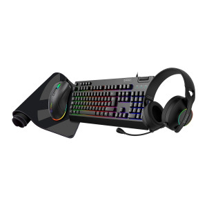 KIT GAMING 4 EN 1 | TECLADO | RATON |...
