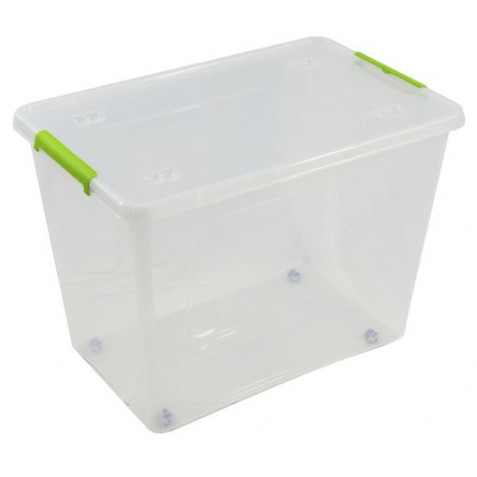 CAJA ORGANIZADORA CON TAPA, RUEDAS Y...