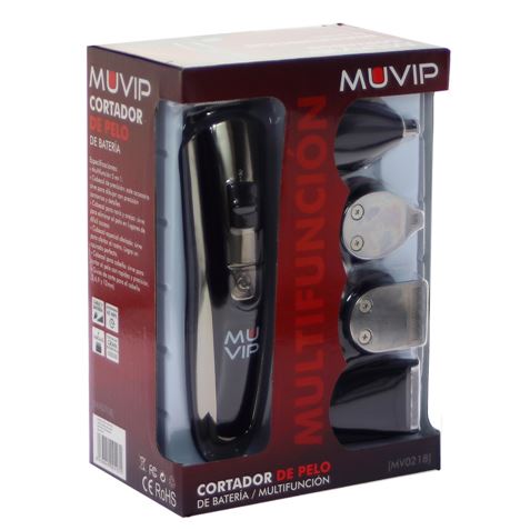 CORTADOR DE PELO BATERIA MULTIFUNCIÓN MUVIP - MV0218-2 CORTADOR DE PELO BATERIA MULTIFUNCIÓN MUVIP - MV0218-2