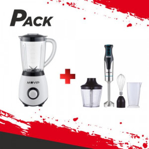 PACK BATIDORA DE VASO 1300W +...