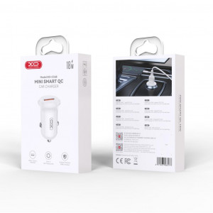 CARGADOR DE MECHERO 18W CC68 BLANCO XO