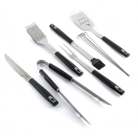 KIT DE 6 UTENSILIOS PARA BARBACOA CON...