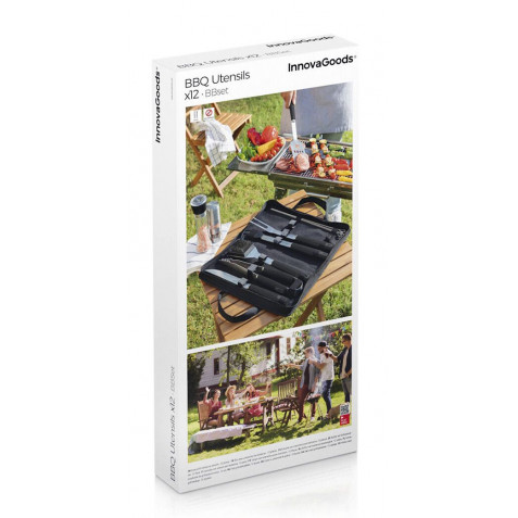 KIT DE 6 UTENSILIOS PARA BARBACOA CON...