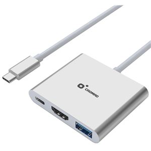 ADAPTADOR TIPO C - USB 3.0, HDMI 4K, TIPO C CROMAD - CR0982-1