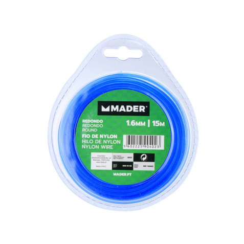 HILO DE NYLON REDONDO 1.6MM 15 METROS...