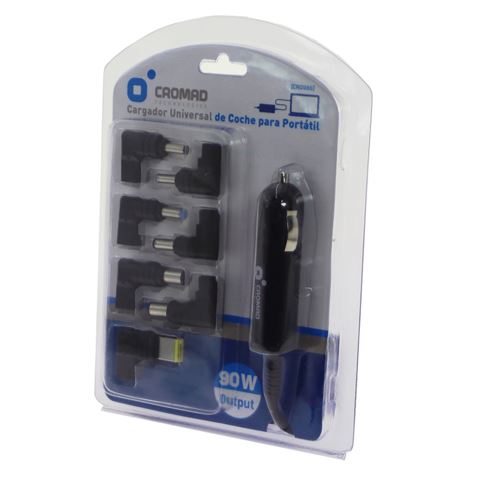 CARGADOR UNIVERSAL COCHE 90W CROMAD - CR0986-2