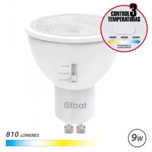 BOMBILLA LED GU10 | 9W | 810LM | LUZ...