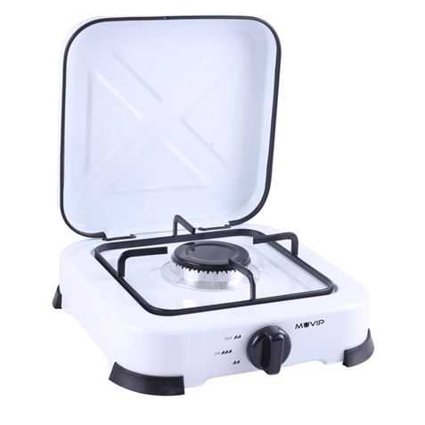 COCINA DE GAS 1 FUEGO BLANCA MUVIP - MV0193-1