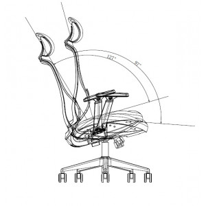 SILLA OFICINA GAMA SENIOR SE5000 CROMAD