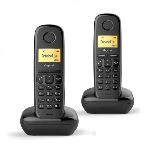 TELÉFONO DECT GIGASET A170 DÚO NEGRO...