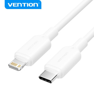 CABLE USB C A LIGHTNING | 3A | 1MTR...