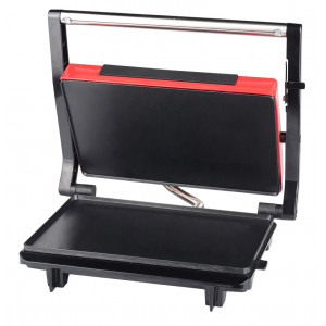 SANDWICHERA INOX PLACA LISA 750W ROJA...