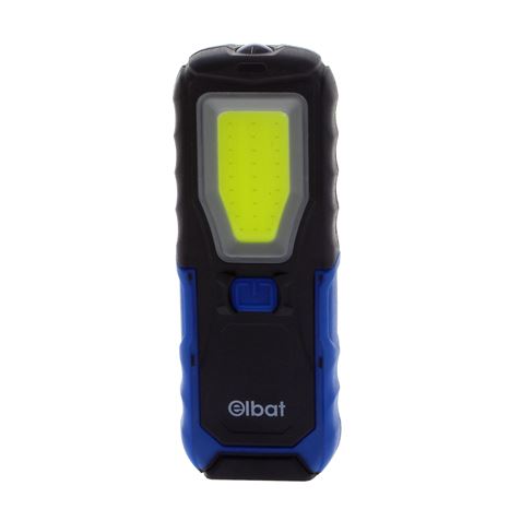 LINTERNA LED COB 200LM BASE CON IMÁN ELBAT - EB0270-1