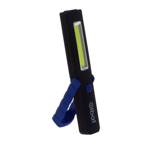 LINTERNA LED COB + LED 180LM BASE CON IMÁN ELBAT - EB0272-2