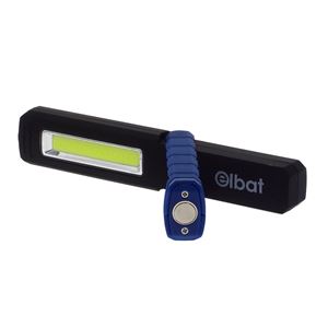 LINTERNA LED COB + LED 180LM BASE CON IMÁN ELBAT - EB0272-3