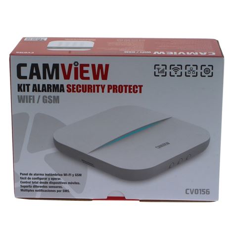 KIT ALARMA SECURITY PROTECT WIFI/GSM CAMVIEW - CV0156-2