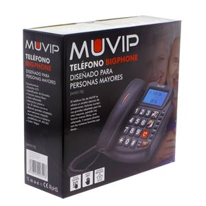TELEFONO PERSONAS MAYORES BIGPHONE MUVIP - MV0170-2