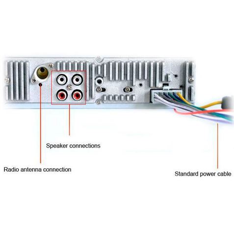 RADIO FM MP3 BLUETOOTH USB 60W COCHE - 51035-3 RADIO FM MP3 BLUETOOTH USB 60W COCHE - 51035-3