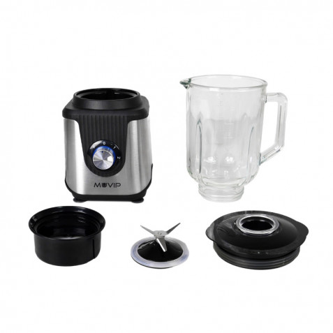 BATIDORA INOXIDABLE VASO CRISTAL...