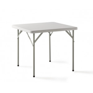 MESA DE RESINA PLEGABLE 86X86X74CM...