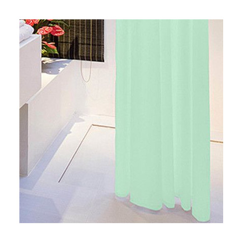 CORTINA DE BAÑO 140X180 VERDE HBS