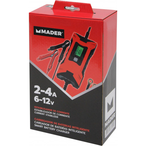 CARGADOR BATERIAS INTELIGENTE 2-4A.,...