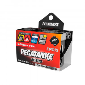 PEGATANKE EPOXICO CLASICO ACERO 32GR