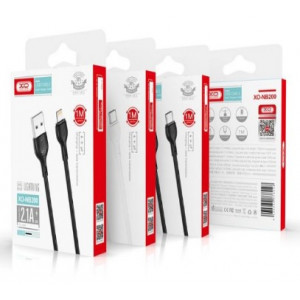 CABLE 2.1A USB A TIPOC 1 METRO NEGRO...