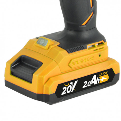 TALADRO PERCUTOR S/CARBONES 20V |...