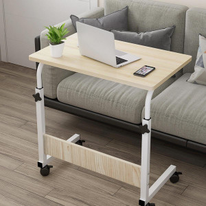 MESA AUXILIAR MADERA METAL PLEGABLE...