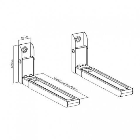SOPORTE PARA MICROONDAS / HORNOS CROMAD