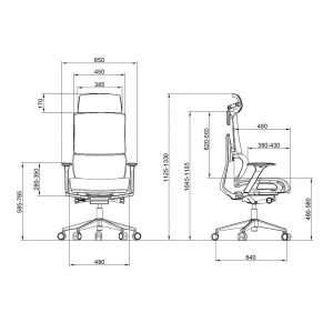 SILLA OFICINA GAMA SENIOR SE1500 CROMAD