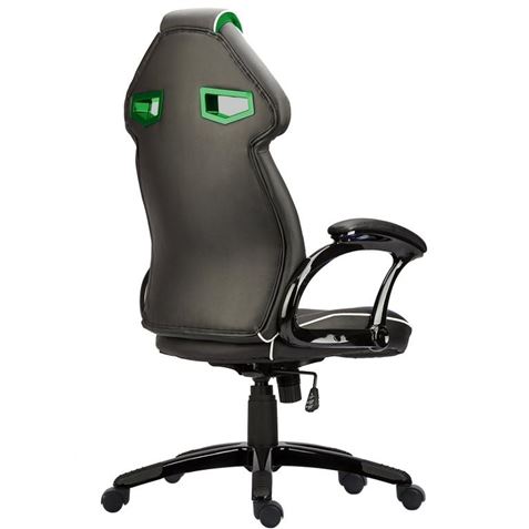 SILLA GAMING GM300 NEGRO/VERDE MUVIP - MV0151-2