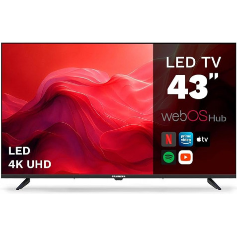 TELEVISOR LED 43" ULTRA HD SMART TV...