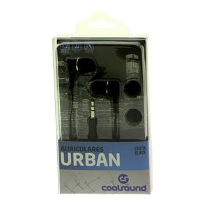 AURICULARES URBAN COLOR NEGRO COOLSOUND - CS0116-1