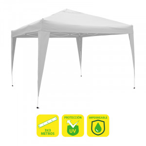 CARPA PLEGABLE ACERO 3X3 METROS...