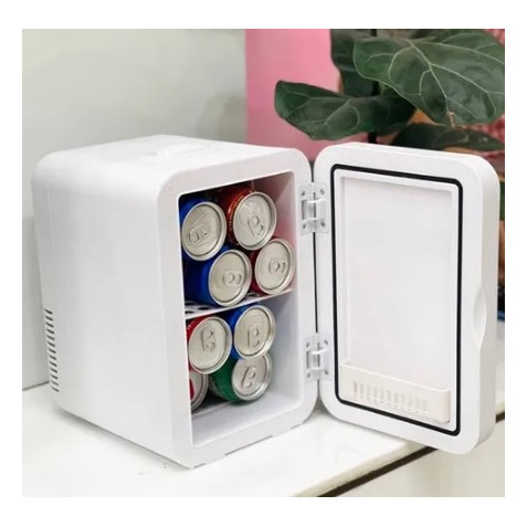 MINI NEVERA 5.5 LITROS 12/220V BEIGE XO
