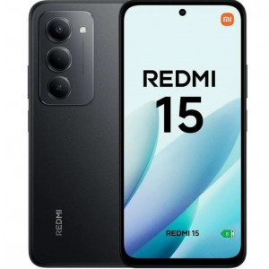 SMARTPHONE REDMI 15 NEGRO 6.9" | 8GB...