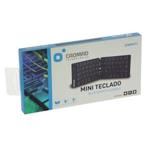 MINI TECLADO BLUETOOTH PLEGABLE CROMAD - CR0847-8