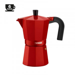 CAFETERA ITALIANA ALUMINIO 6 TAZAS...