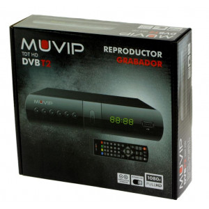 TDT HD REPRODUCTOR-GRABADOR DVB-T2 MUVIP
